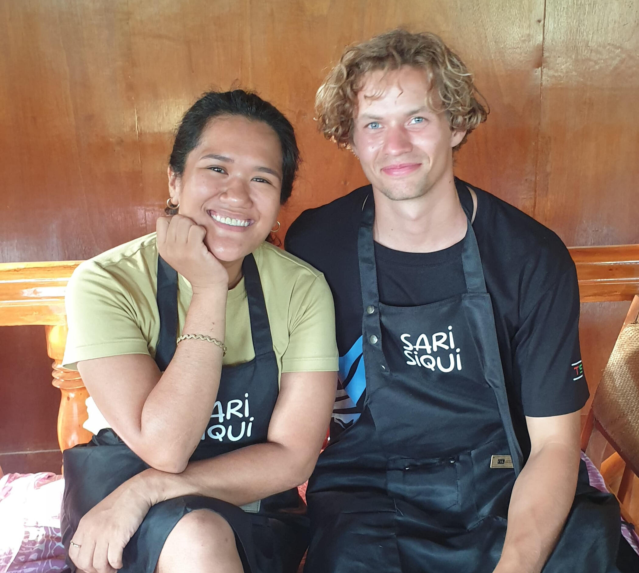 Guests cooking class Siquijor Philippines